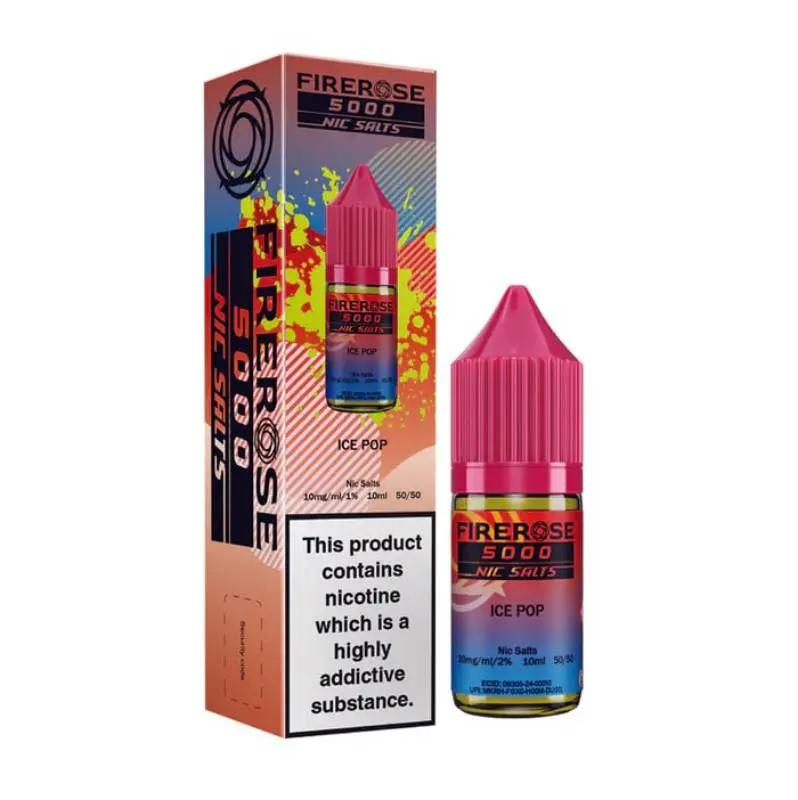 Product Image of Ice Pop Nic Salt E-Liquid by Firerose 5000 Nic salt 10ml